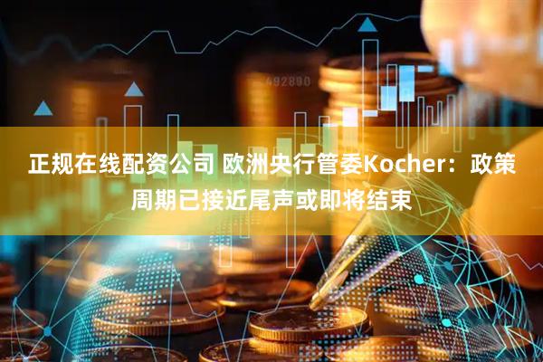 正规在线配资公司 欧洲央行管委Kocher：政策周期已接近尾声或即将结束